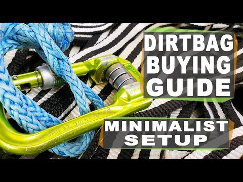 Ultimate Buying Guide 1 of 3 - Minimalist gear for slacklining and highlining