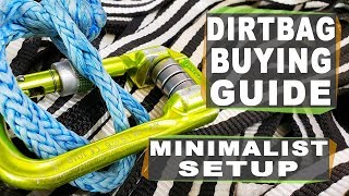 Ultimate Buying Guide 1 of 3 - Minimalist gear for slacklini