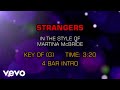 Martina McBride - Strangers (Karaoke Guide Vocal)