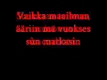 Popeda - Elän itselleni + lyrics 