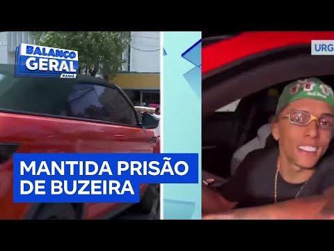 Justiça mantém prisão preventiva do influenciador Buzeira