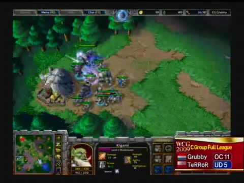 WCG 2009 EG.Grubby vs TeRRoR 1of2 [ENG]