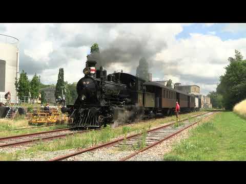 Dampflok TKVJ No12 zwischen Haderslev und Vojens