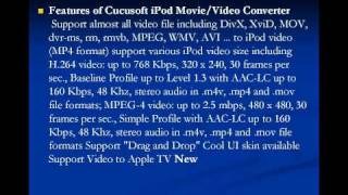 How to convert video to Apple iPod video MP4 format