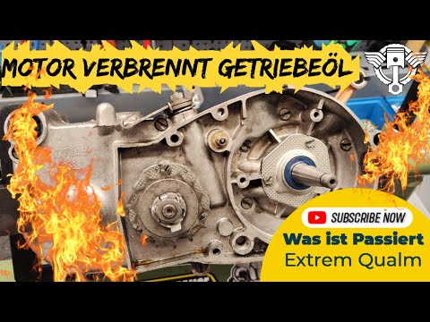 ❌Simson Motorschaden? Qualm ohne Ende!! Was ist los M53 Motor verbrennt Getriebeöl❌