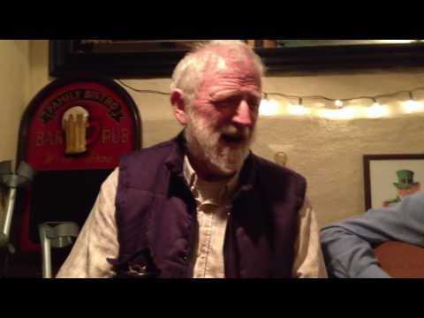Ted MacCormack sings his very own version of 'Plastic Jesus' in Paddy's Pub in Stuttgart