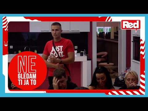 Zadrugari bitka oko cigareta - pregled noći - Ne Gledam Ti Ja To - 27.09.2022. - Red TV