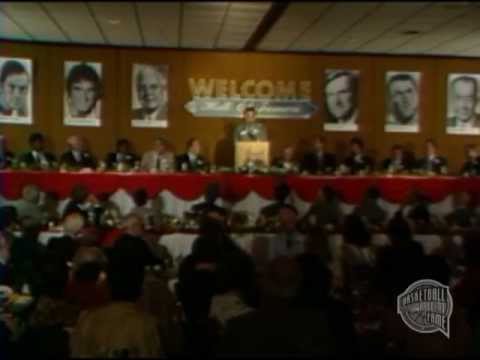 Louis G. Wilke's Basketball Hall of Fame Enshrinement Speech
