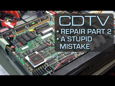 Episode 101: CDTV Repair Part 2 - the Utter Idiot