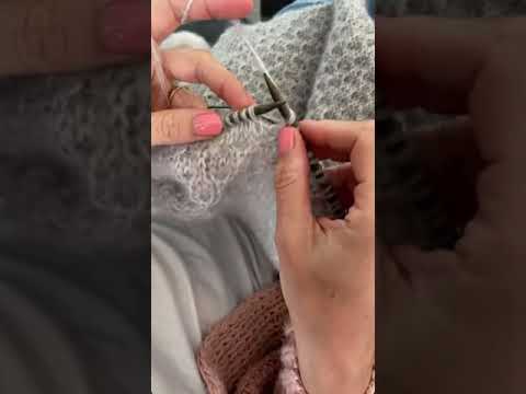 Cardi Cocoon Muster stricken