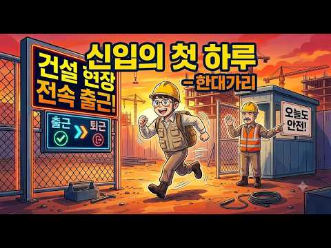 "신입의 첫 하루" —한대가리 #반도체