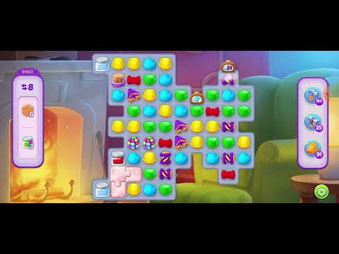 Homescapes 8450 - no boosters 🏠