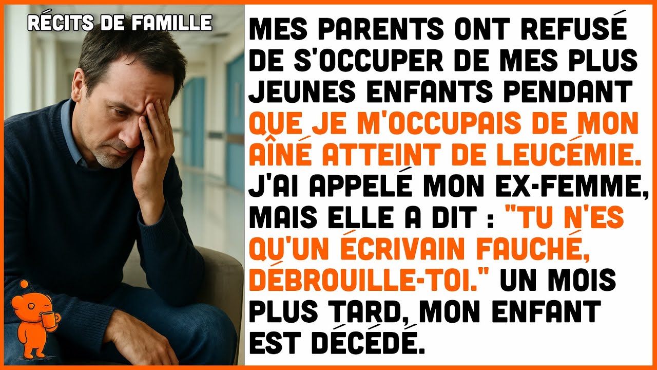Quand mon enfant malade, j'ai demandé aide — parents refus, mon ex-femme m'a dit "loser"