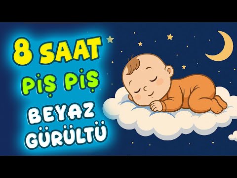 8 SAAT Beyaz Gürültü Piş Piş - Ninni TV
