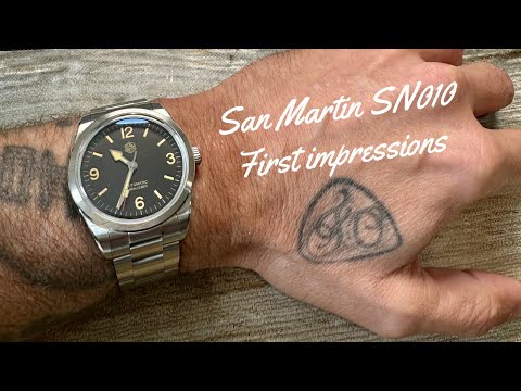 San Martin SN0107GX 36mm First impressions review