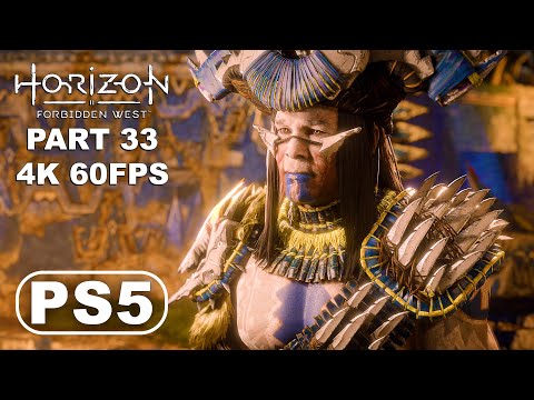 HORIZON FORBIDDEN WEST PS5 Gameplay Walkthrough Part 33 - Horizon Forbidden West Gameplay (4K 60FPS)