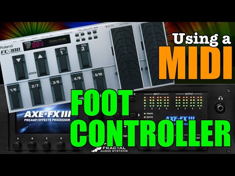 AXE-FX III - Using A MIDI Foot Controller With Your Axe-Fx III!