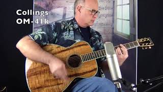 Video thumbnail for Krazy Killer Koa Komparison x3 - Taylor K26ce, K28ce, Collings OM-41k (Acoustic Guitars) by Guitar, Guitars, Guitars
