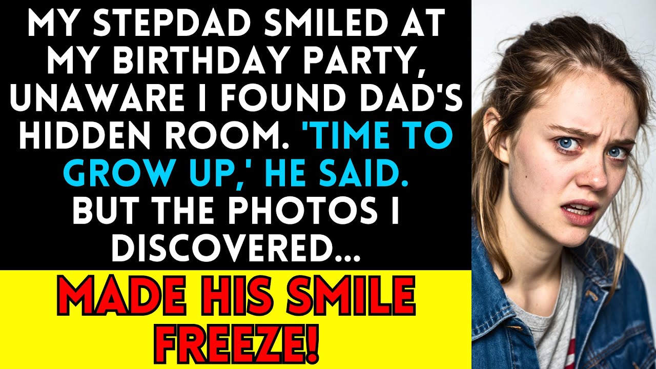 My Stepdad Smiled at My Birthday Party, Unaware I Found Dad's Room: 'Time to Grow Up'