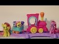My Little Pony Friendship Express Train Unboxing And Setup With Pinkie Pie Fluttershy And 4 Squis