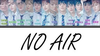[Color Coded Lyrics] THE BOYZ (더보이즈) - No Air [Han/Rom/Eng]