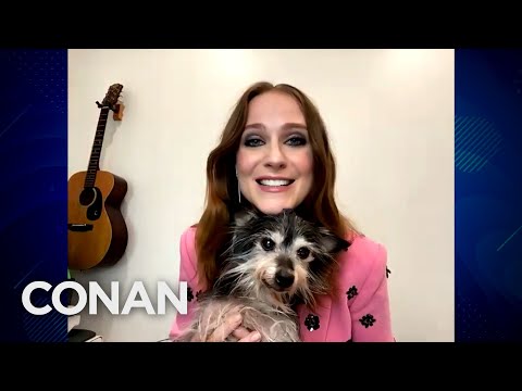 エバン・レイチェル・ウッドの里親犬トミーを養子に - CONAN on TBS (Adopt Evan Rachel Wood's Foster Dog Tommy - CONAN on TBS)