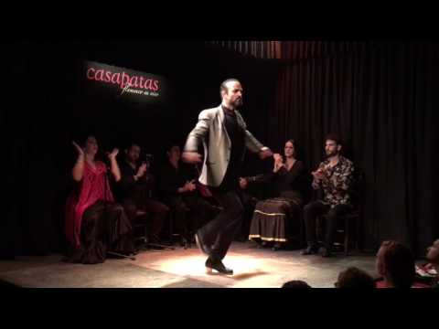 Francisco Hidalgo baila Soleá en Casa Patas