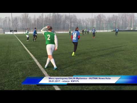 DALIN Myślenice - HUTNIK Kraków - mecz sparingowy