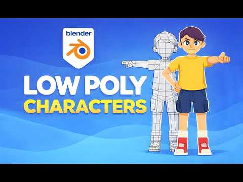 Creating Stylized Low Poly Characters in Blender