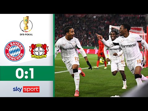 Per Kopf: Titelverteidiger wirft 10 Münchner raus | FC Bayern München- Bayer Leverkusen | Highlights