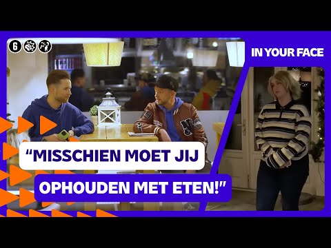 Man wil knokken door FATSHAMING in SNACKBAR | In Your Face #8 | NPO 3