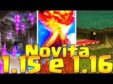 TOP 10 NOVITÀ (possibili) in MINECRAFT 1.15 e 1.16