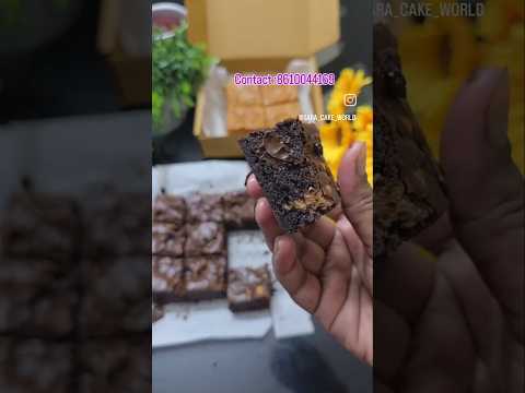 Elevate your chocolate experience with our triple blend. #chocolate #brownie#premium#triplechocolate