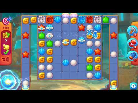 [FISHDOM Walkthrough] Level 6489 Challenge (Qua màn - 1 lần chơi)