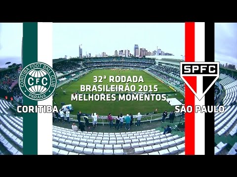 Melhores Momentos - Coritiba 1 x 2 São Paulo - Brasileirão - 25/10/2015