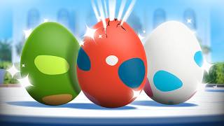 On CHOISIT nos ŒUFS DE STARTERS grâce à LEURS COULEURS SHINY (et c'est RANDOM) On CHOISIT nos ŒUFS DE STARTERS grâce à LEURS COULEURS SHINY (et c'est RANDOM)