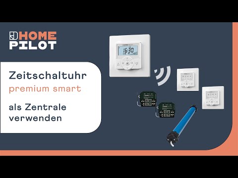 Zeitschaltuhr premium smart als zentrale Rollladensteuerung nutzen