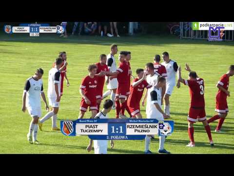 WIDEO: Piast Tuczempy - Rzemieślnik Pilzno 2-2 [SKRÓT MECZU]