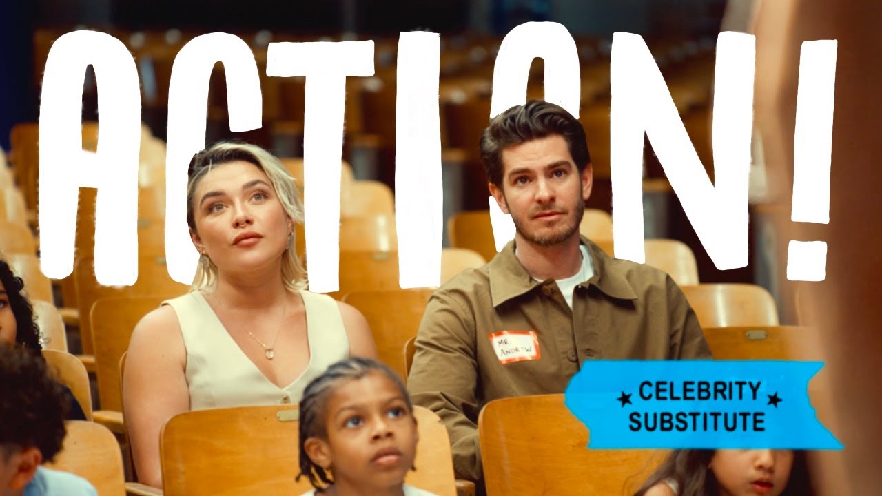 Can Andrew Garfield & Florence Pugh Teach Kids To Act? | Celebrity Substitute