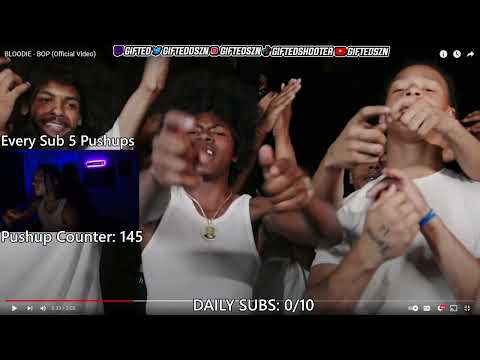 Gifted Reacts To BLOODIE - BOP (Official Video)