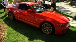 preview picture of video 'Holman and Moody Mustang in Racing Red at Amelia Concours - Limited Edition With Racing Heritage!'