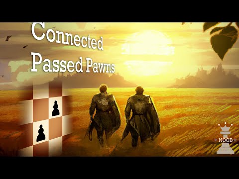 ♟️ Endgame Beginner Tips | Connected Passed Pawns are POWERFUL!