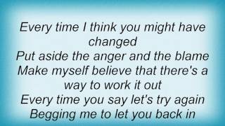 Terri Clark - Everytime I Cry Lyrics