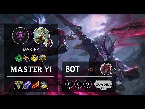Master Yi Bot vs Xayah - BR Master Patch 10.6