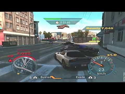 NFS Undercover Part 9 Chevrolet Camaro SS Driver Job Chop Shop Mazda RX-7 PlayStation 2