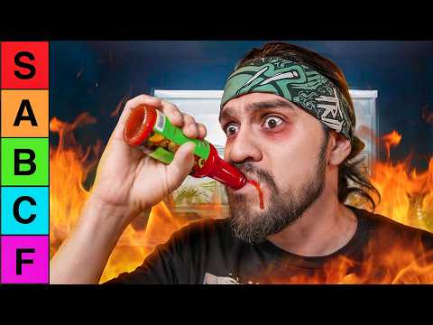 The CONCLUSIVE Hot Sauce Tier List 2025