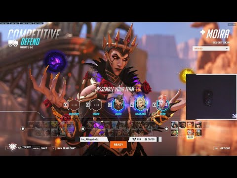 20K Heal! Gale Moira Overwatch 2 Season 5 Top 500 Gameplay