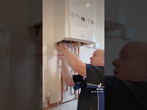 How To Drain A Ideal Logic Combi Boiler | Gas Training | Plumber