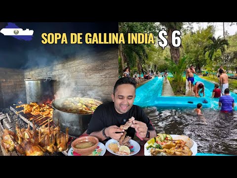 DELICIOSA SOPA DE GALLINA INDIA EN SHUTECAT CALUCO SONSONATE EN El Salvador