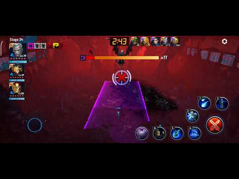 [WBL] Stage 34 Knull - Testing Iron Man lvl 80 with MD / MFF